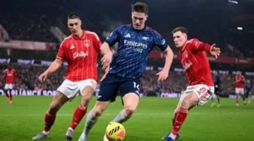 أرسنال يتعثر.. الجانرز يهدرون فرصة تقليص الفارق أمام نوتينجهام فورست بالدوري الإنجليزي